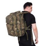 45 Litre Lazer Kesim Outdoor Sırt Çantası - TSK Askeri Kamuflaj - Görsel 4