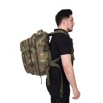 45 Litre Lazer Kesim Outdoor Sırt Çantası - TSK Askeri Kamuflaj - Görsel 2