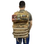 50 Litre Peç Alanlı Tactical Spor Çantası - Jandarma Çöl Kamuflaj