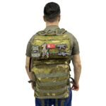 50 Litre Peç Alanlı Tactical Spor Çantası - TSK Askeri Kamuflaj