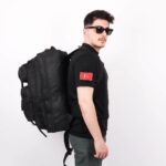 65 Litre Outdoor Sırt Çantası - Siyah - Görsel 3