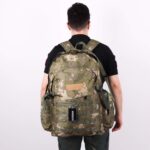 75 Litre Yatay Outdoor Cepli Sırt Çantası - TSK Askeri Kamuflaj - Görsel 3