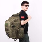 75 Litre Yatay Outdoor Cepli Sırt Çantası - Haki