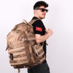 75 Litre Yatay Outdoor Cepli Sırt Çantası - Jandarma Kamuflaj