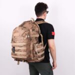 75 Litre Yatay Outdoor Cepli Sırt Çantası - Jandarma Kamuflaj - Görsel 4