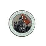 Atatürk Peç Arma – “Atın Üstündeki Türk’tür” Patch (9.5 cm)