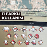 Bandana Buff Fonksiyonel Boyunluk - Siyah - Görsel 4