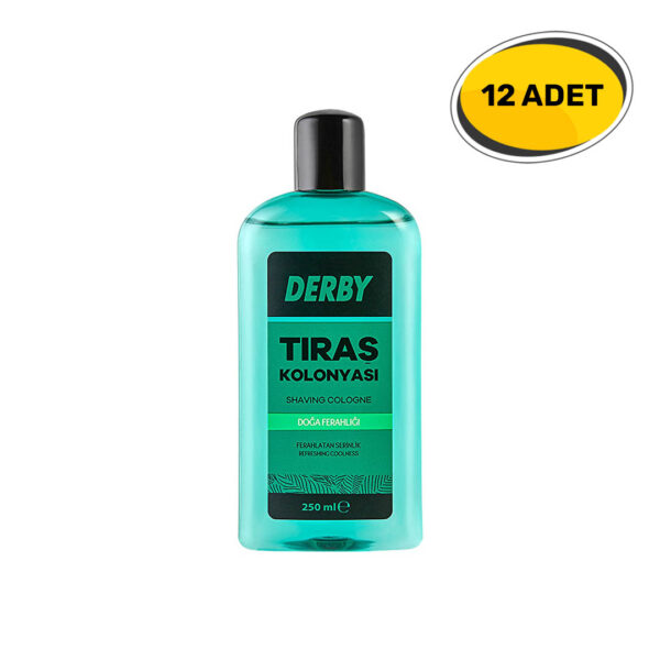 Derby Tıraş Kolonyası 250 ml (12'li)