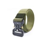 İthal Çelik Tokalı Kobra Kemer Palaska - Haki