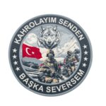 "Kahrolayım Senden Başkasını Seversem" Tactical Patch (9.5 cm)