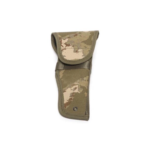 Klasik 9mm Bel Silah Kılıfı (Cırtlı Kapak) - TSK Kamuflaj