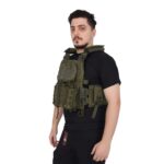 Fonksiyonel Kolay Çıkarılabilen Hücum Yeleği Airsoft Vest - Haki - Görsel 3