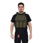Fonksiyonel Kolay Çıkarılabilen Hücum Yeleği Airsoft Vest - Haki - Görsel 5