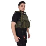 Fonksiyonel Kolay Çıkarılabilen Hücum Yeleği Airsoft Vest - Haki - Görsel 6