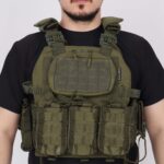 Fonksiyonel Kolay Çıkarılabilen Hücum Yeleği Airsoft Vest - Haki - Görsel 2