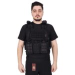Fonksiyonel Kolay Çıkarılabilen Hücum Yeleği Airsoft Vest - Siyah