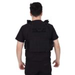 Fonksiyonel Kolay Çıkarılabilen Hücum Yeleği Airsoft Vest - Siyah - Görsel 3