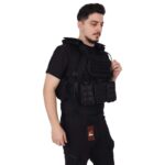 Fonksiyonel Kolay Çıkarılabilen Hücum Yeleği Airsoft Vest - Siyah - Görsel 5