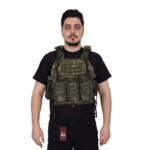 Fonksiyonel Kolay Çıkarılabilen Hücum Yeleği Airsoft Vest - Askeri Kamuflaj