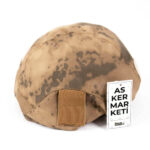 Kompozit Kask Kılıfı Tam Kapatan - Jandarma Çöl Kamuflaj - Görsel 2