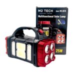 M2 Tech USB Şarjlı Fener - 25 W Solar - Görsel 3