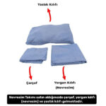 Askeri Nevresim Takımı 3'lü Set - Çarşaf/Yorgan Kılıfı/Yastık Kılıfı - Görsel 2