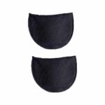 Siyah Bot Vatkası - Omuz Vatkası (20 Çift) - Görsel 2