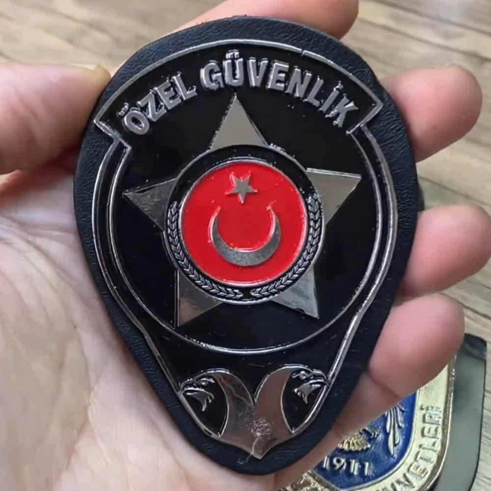ozel-guvenlik-kemer-rozeti-toptan-cephe Özel Güvenlik Kemer Rozeti - Deri Kılıflı Kemere Takılan - Görsel 1