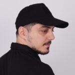 KORDAK Tactical Şapka Peç Alanlı - Siyah - Görsel 3