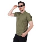 Tactical Polo Yaka T-Shirt - Haki - Görsel 4