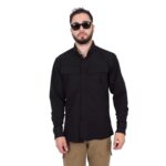Taktik Gömlek Outdoor Likralı - Siyah - Görsel 5