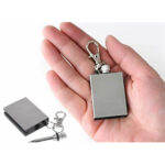 Gri Metal Benzinli Kibrit - Görsel 3