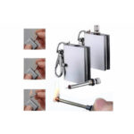 Gri Metal Benzinli Kibrit