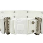 Delikli Outdoor Örme Palaska Kemer - Beyaz - Görsel 3