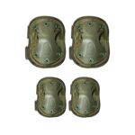 Dizlik Dirseklik Seti Airsoft Askeri Model - Haki