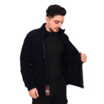 Jandarma Yazılı Polar Hırka - Lacivert - Görsel 5