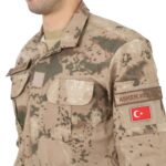 Uzun Kol Jandarma Gömlek - Jandarma Çöl Kamuflaj - Görsel 2