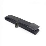 Kapaklı Kaymaz Plastik Tokalı Kemer Palaska - Siyah - Görsel 3