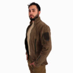 Peç Alanlı Tactical Polar Hırka – Açık Haki - Görsel 4