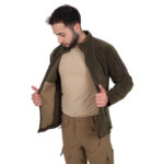 Peç Alanlı Tactical Polar Hırka – Haki - Görsel 2