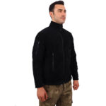 Peç Alanlı Tactical Polar Hırka – Siyah - Görsel 3