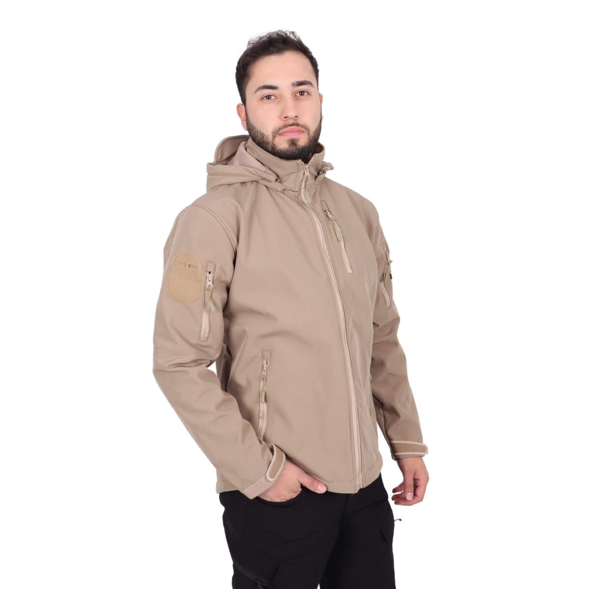 toptan-siyah-softshell-su-gecirmez-tactical-mont-askeri-bej2