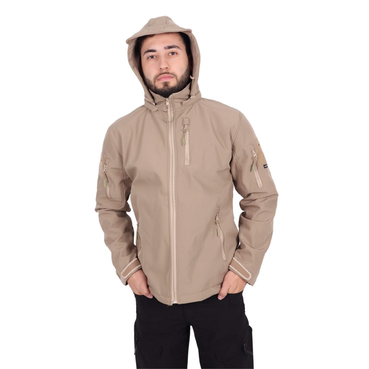 toptan-siyah-softshell-su-gecirmez-tactical-mont-askeri-bej4
