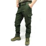 Su-Rüzgar Geçilmez Softshell Pantolon - Haki - Görsel 4