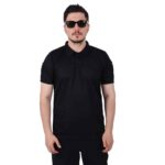 Lacost Polo Yaka Tactical T-Shirt - Siyah