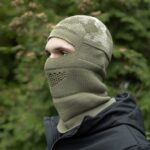 TSK Kamuflaj Örme Askeri Kar Maskesi - Bere Olarak Kullanılabilen