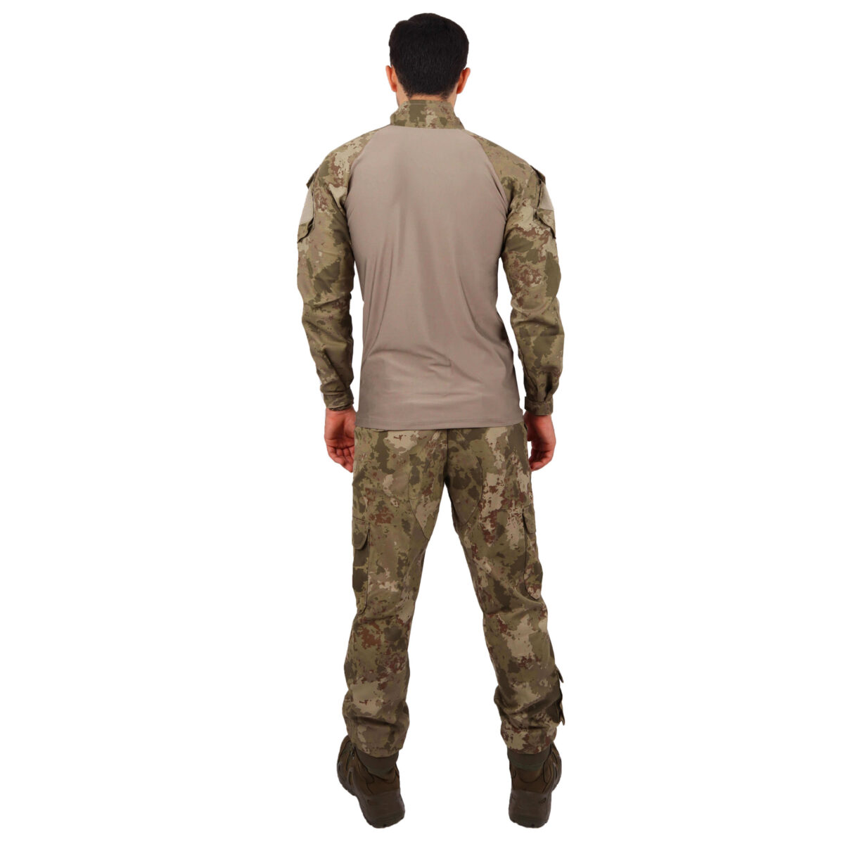 Tactical Combat Tişört Gömlek - Askeri Kamuflaj - Görsel 6