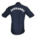 JANDARMA ASAYİŞ LACİVER KISA KOLLU GÖMLEK toptan3