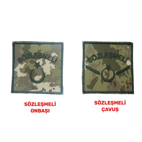 TSK sozlesmeli onbasi cavus askerirube omuz toptan