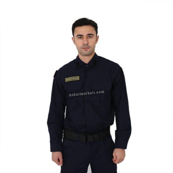 jandarma asayis gomlek toptanlacivert uzun